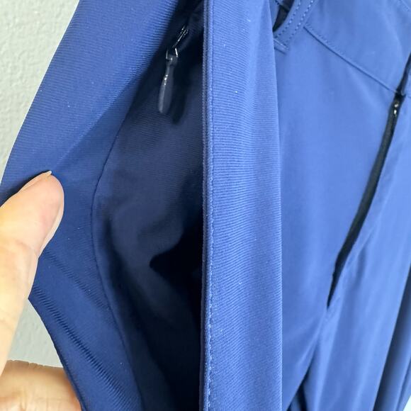 Rhone Resort Pant Navy Stretch Commute Business Casual Travel Men's 36x28 - Picture 7 of 13